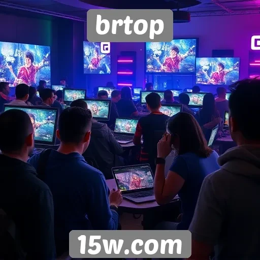 Comunidade de gamers no brtop cresce constantemente